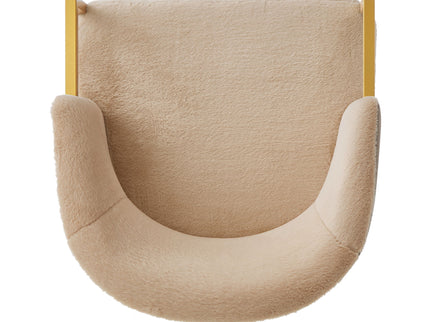 Upholstered Reading Accent Armchair For Living Room