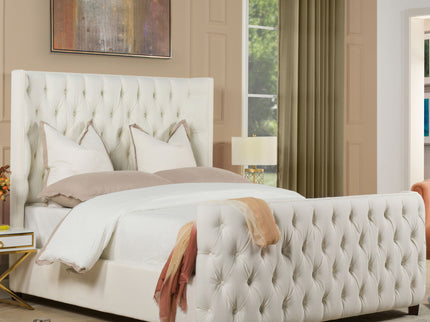 Brooklyn - Tufted Panel Bed Headboard And Footboard Set