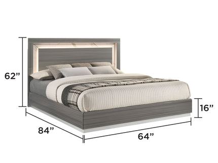 Altima - Bedroom Set With LED Headboard