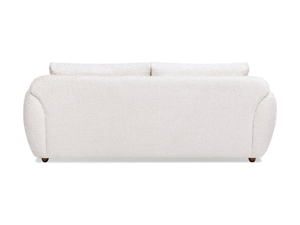 Sharon - Puffy Arm Sofa - Alpaca Off-White