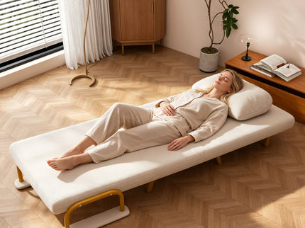 5 In 1 Folding Sofa Bed With 5 Position Adjustable Backrest