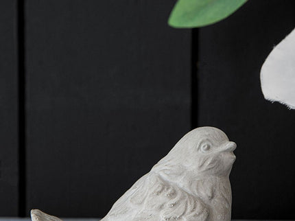 Skye Sparrow Bird Accents (Set of 2) - Antique Gray