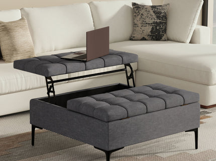 Laura - Lift Top Storage Ottoman