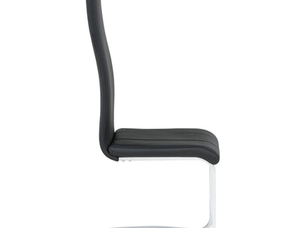 High Back Side Chairs Dining Chairs With Padded Upholstery (Set of 4)