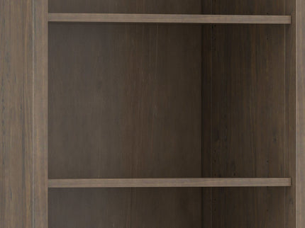 Ela - Bookcase - Smoky Brown