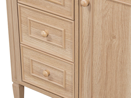 Bathroom Vanity With Sink, Flip Out Drawer, 2 Soft Close Drawers, 1 Soft Close Door - Wood