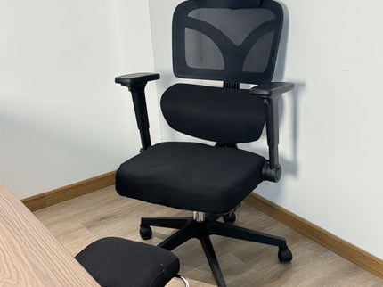 Zero Gravity Ergonomic Office Chair With 145° Recline, 3D Headrest - Black