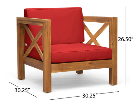 Brava - Mid - Century Modern Club Chair With Water Resistant Cushions