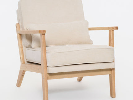 Living Room Chair With Lumbar Pillow