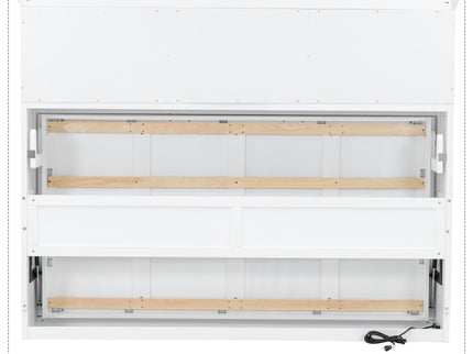 Murphy Bed With Charging Station And Drawer