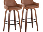 Dark Brown / Faux Leather