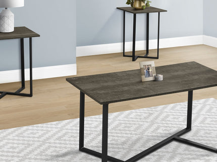 Contemporary 3 Piece Table Set