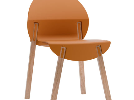 4 Piece Set Of Single Chairs With Long Table