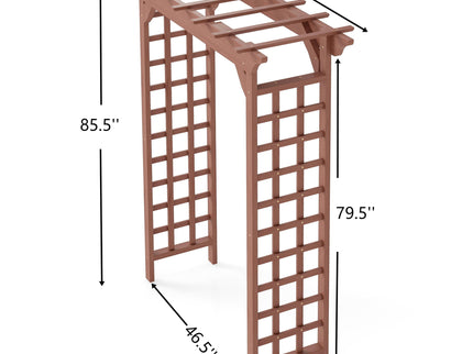 Wedding Arbor With Trellis Design