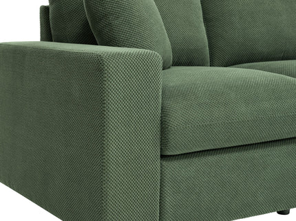 Sectional With 2 Ottomans