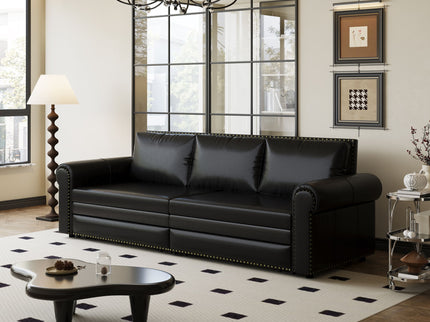 Chesterfield Sofa & Pull Out Bed