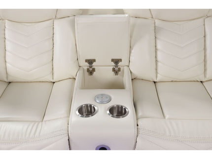 Challenger - Recliner Sectional Sofa, Built In USB, C Ports & Bluetooth