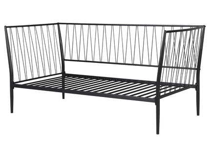 Vertigo - Twin Daybed With Slatted Support - Matte Black