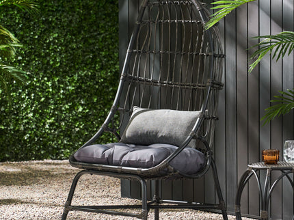 Elon - Cocoon Chair - Gray