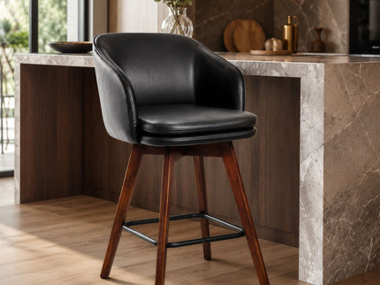 Adjustable Bar Stool - Antique Black