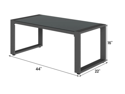 Modern All-Weather Outdoor Coffee Table