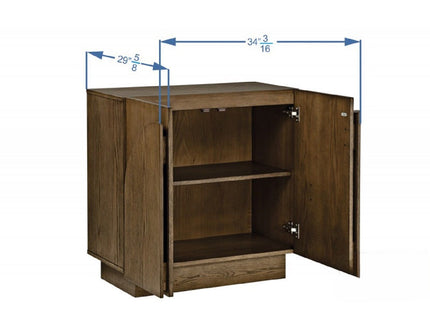 Modern Sideboard Buffet With Arched Cabinet Doors