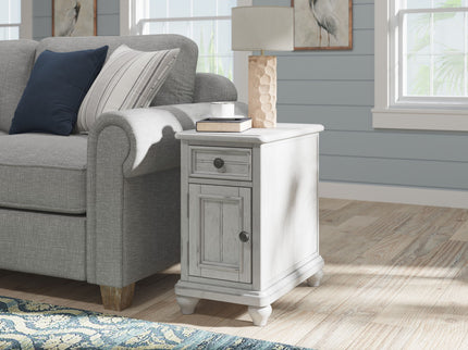 Chairside Table - Gray