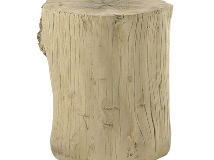Gene - Fiber Concrete Accent Table - Brown
