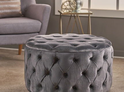 Modern Glam Ottoman