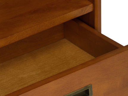 Draper - Mid Century Wide Bookcase And Storage Unit