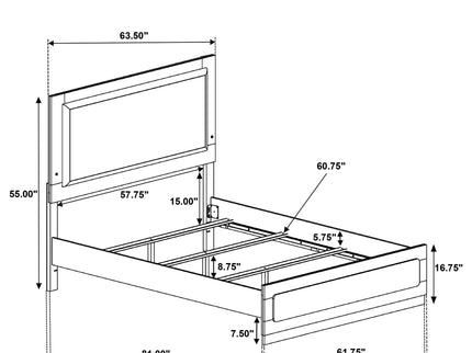 Sophia - 4 Piece Bedroom Set