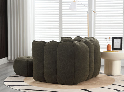 Soft Bean Bag Chair With High Resilient Foam