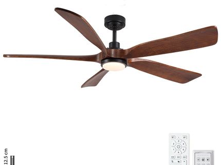 Ceiling Fan With Light And Remote Control