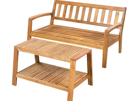 2 Piece Conversation Set, Loveseat & Coffee Table