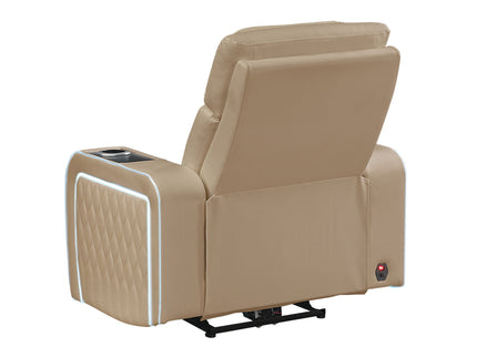 Electra - Power Reclining Set With Power Headrests, Massage And LED Lighting