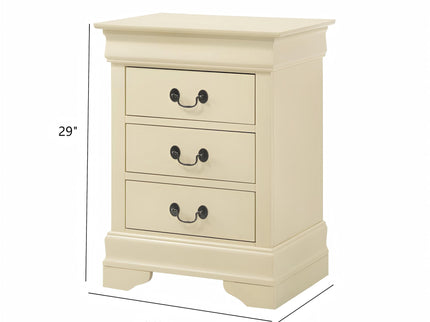 Louis Phillipe - Nightstand - Wood