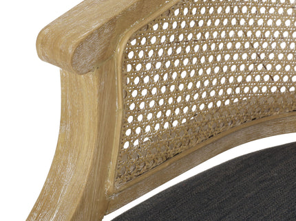 Curved Backrest Accent Chair