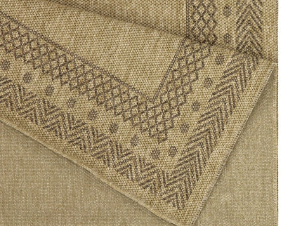 Earth - 7'10" X 10'3" Polypropylene, Indoor, Outdoor Area Rug - Jute, Mocha