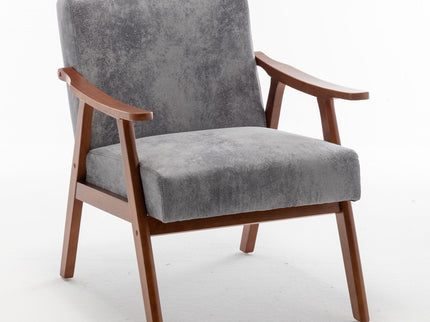 Accent Chair, Classic Mid Century Modern For Extra Seating