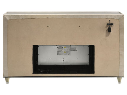 Mika - 8 Drawer LED Fireplace Dresser