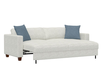 Pop Up Sleeper Sofa For Living Spaces - White
