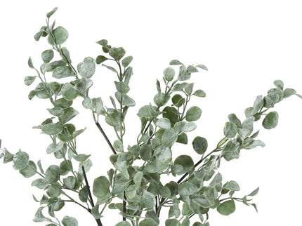 35" Tall, Artificial Plant, Eucalyptus Tree, Indoor, Faux, Fake, Floor, Greenery, Potted, Decorative - Green / Black