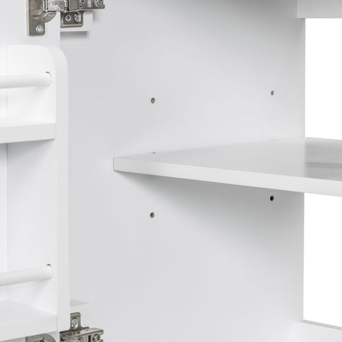 Modern Bathroom Vanity Base Only With Doors And Drawer
