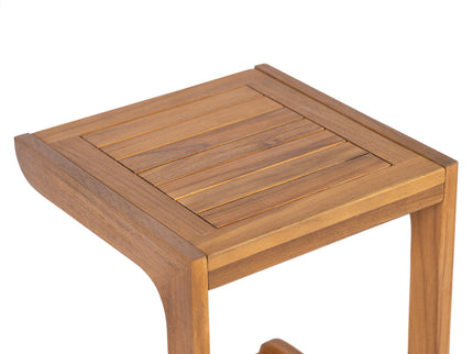 Ashwell - Acacia Wood Side Table - Teak