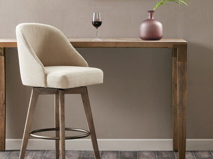 Bar Stool With Swivel Seat - Sand