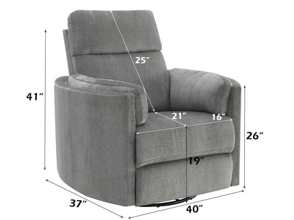 Sagen - Glider Recliner With Swivel