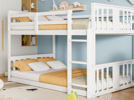 Solid Construction Bunk Bed & Ladder