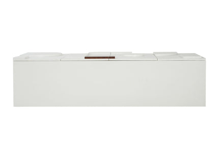 Sideboard Buffet Cabinet Wide Storage Unit With 4 Doors & Adjustable Shelves - White