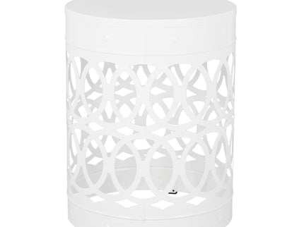 Outdoor Metal S/2 End Table