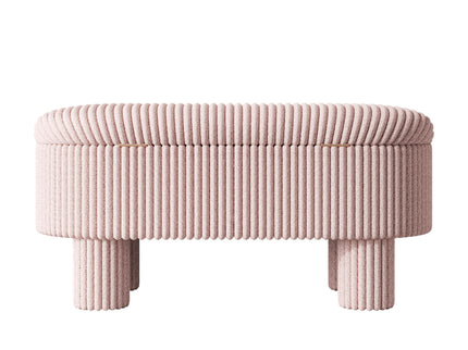 Storage Ottoman Upholstered Bench With Lift Top Storage For Bedroom